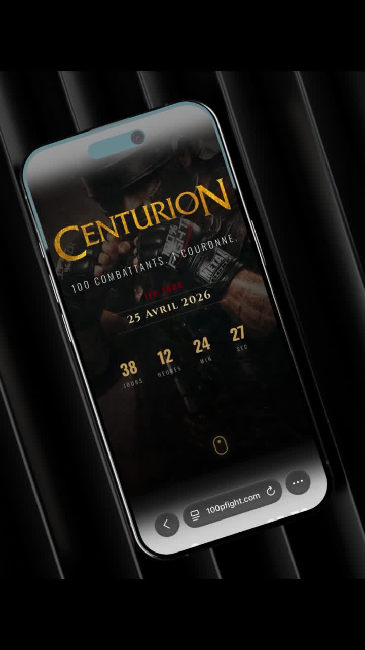 Teaser plateforme tournoi Centurion